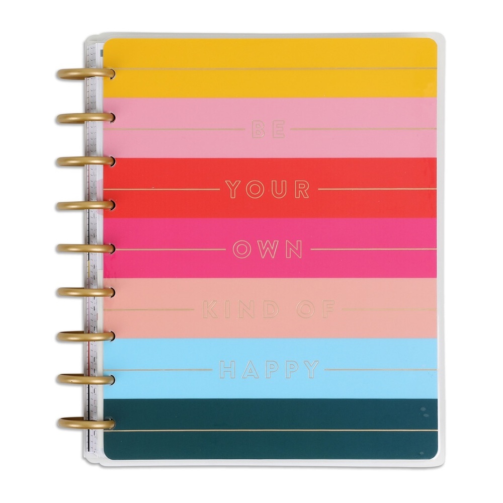 NWT Undated Bright & Fun Happy Planner CLASSIC VERTICAL LAYOUT - 12 MONTHS